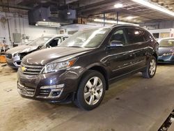 Salvage cars for sale at Wheeling, IL auction: 2017 Chevrolet Traverse Premier