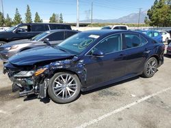 Salvage cars for sale at Rancho Cucamonga, CA auction: 2022 Toyota Camry XLE