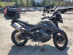 Salvage motorcycles for sale at West Mifflin, PA auction: 2021 KTM 890 Adventure