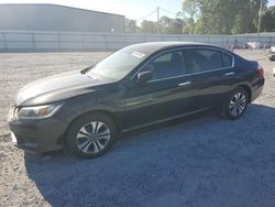 Salvage cars for sale at Gastonia, NC auction: 2015 Honda Accord LX