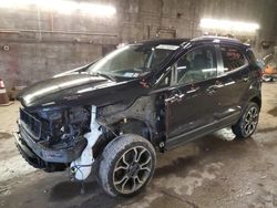 Ford Ecosport salvage cars for sale: 2019 Ford Ecosport SES