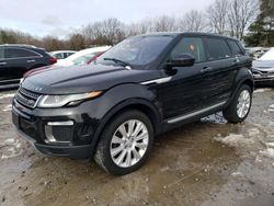 Salvage cars for sale at North Billerica, MA auction: 2017 Land Rover Range Rover Evoque HSE