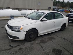 Vehiculos salvage en venta de Copart Exeter, RI: 2013 Volkswagen Jetta SE