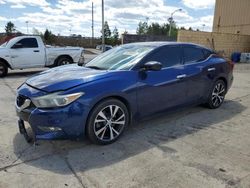 Nissan Maxima salvage cars for sale: 2016 Nissan Maxima 3.5S