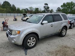 Vehiculos salvage en venta de Copart Hampton, VA: 2011 Ford Escape Limited
