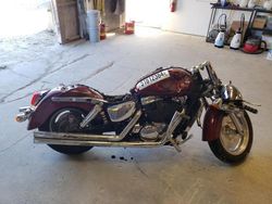 Salvage motorcycles for sale at West Warren, MA auction: 2002 Honda VT1100 C2