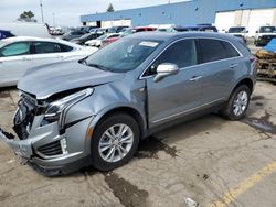 Salvage cars for sale at Woodhaven, MI auction: 2023 Cadillac XT5 Luxury