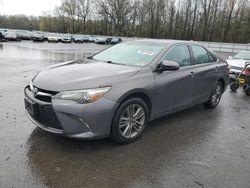 Salvage cars for sale at Glassboro, NJ auction: 2015 Toyota Camry LE