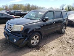 Honda Pilot Exln salvage cars for sale: 2011 Honda Pilot Exln