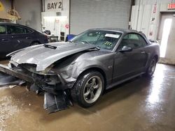 Salvage cars for sale at Elgin, IL auction: 2003 Ford Mustang GT