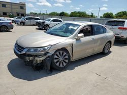 Vehiculos salvage en venta de Copart Wilmer, TX: 2013 Honda Accord EXL