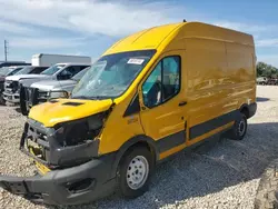 Salvage cars for sale from Copart New Braunfels, TX: 2021 Ford Transit T-250