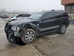 Salvage cars for sale from Copart Fort Wayne, IN: 2008 Jeep Grand Cherokee Laredo