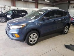 Salvage cars for sale at Elgin, IL auction: 2018 Ford Escape S