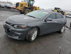 Salvage cars for sale from Copart New Britain, CT: 2016 Chevrolet Malibu LT