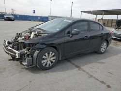 2012 Honda Civic LX en venta en Anthony, TX