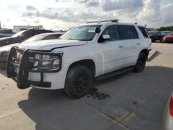 Vehiculos salvage en venta de Copart Grand Prairie, TX: 2019 Chevrolet Tahoe Police