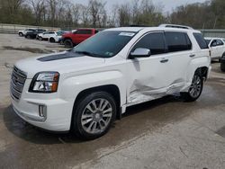 Salvage cars for sale from Copart Ellwood City, PA: 2017 GMC Terrain Denali