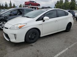 Salvage cars for sale at Rancho Cucamonga, CA auction: 2015 Toyota Prius