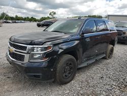 Salvage cars for sale at Hueytown, AL auction: 2017 Chevrolet Tahoe Police