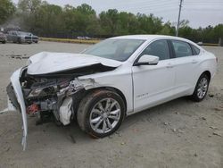 Chevrolet salvage cars for sale: 2019 Chevrolet Impala LT