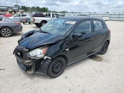 Mitsubishi Mirage salvage cars for sale: 2015 Mitsubishi Mirage DE