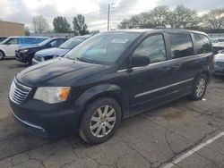 Salvage cars for sale at Moraine, OH auction: 2014 Chrysler Town & Country Touring
