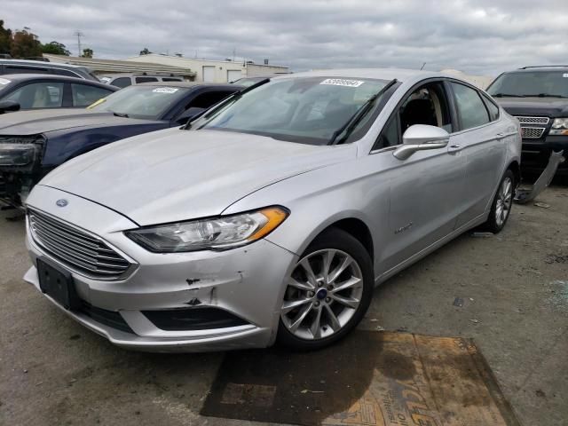 2017 Ford Fusion SE Hybrid