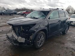 Salvage cars for sale at Hillsborough, NJ auction: 2019 Toyota Highlander SE