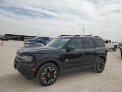 Salvage cars for sale from Copart Andrews, TX: 2021 Ford Bronco Sport Outer Banks