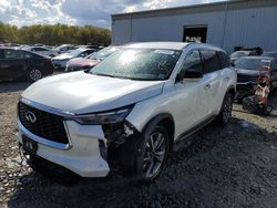 Salvage cars for sale at Windsor, NJ auction: 2023 Infiniti QX60 Luxe