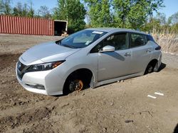 Salvage cars for sale at Baltimore, MD auction: 2020 Nissan Leaf S
