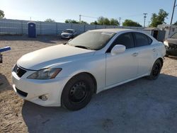 Salvage cars for sale from Copart Oklahoma City, OK: 2008 Lexus IS 250
