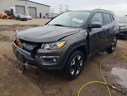 Salvage cars for sale at Elgin, IL auction: 2018 Jeep Compass Trailhawk