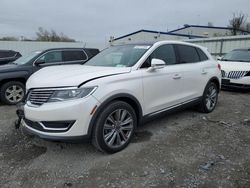 Salvage cars for sale at Albany, NY auction: 2016 Lincoln MKX Reserve