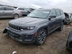 Salvage cars for sale at Elgin, IL auction: 2023 Jeep Grand Cherokee L Overland
