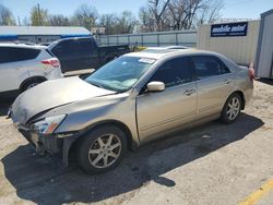 Salvage cars for sale from Copart Wichita, KS: 2003 Honda Accord EX