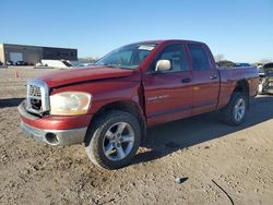 Salvage cars for sale at Kansas City, KS auction: 2006 Dodge RAM 1500 ST