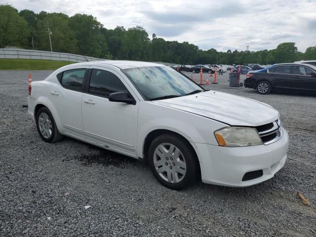 2012 Dodge Avenger SE