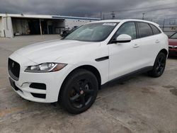 Salvage cars for sale from Copart Sun Valley, CA: 2020 Jaguar F-PACE Premium