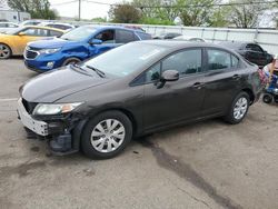 Honda salvage cars for sale: 2014 Honda Civic LX