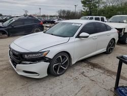 Salvage cars for sale at Lexington, KY auction: 2018 Honda Accord Sport