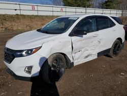Vehiculos salvage en venta de Copart Davison, MI: 2018 Chevrolet Equinox LT