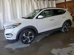 Salvage cars for sale at Ebensburg, PA auction: 2016 Hyundai Tucson Limited