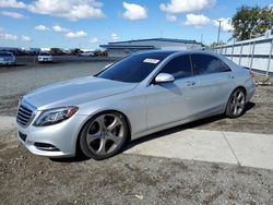 Salvage cars for sale from Copart San Diego, CA: 2015 Mercedes-Benz S 550