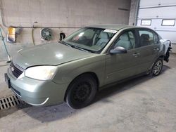 Salvage cars for sale from Copart Blaine, MN: 2006 Chevrolet Malibu LS