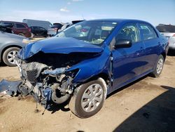 Salvage cars for sale from Copart Elgin, IL: 2009 Toyota Corolla Base