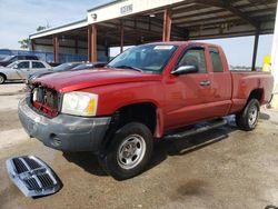 Salvage cars for sale from Copart Riverview, FL: 2006 Dodge Dakota ST
