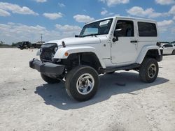 Salvage vehicles for parts for sale at auction: 2018 Jeep Wrangler Sahara