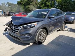 Salvage cars for sale at Ocala, FL auction: 2017 Hyundai Tucson Limited